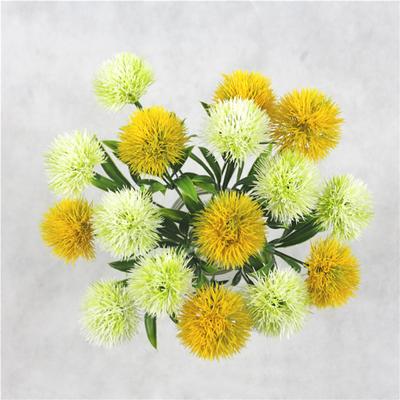 10 st konstgjord maskros Blomsterarrangemang Bröllopsfest Desktop Office Inredning