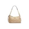 Coach Teri 25 Classic Monogram Print PVC Shoulder Bag Women shoulder bag Beige CC323-IMOT4