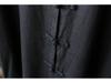 Xi Mo Women's Retro Linen Stand-Collar Cardigan Dress