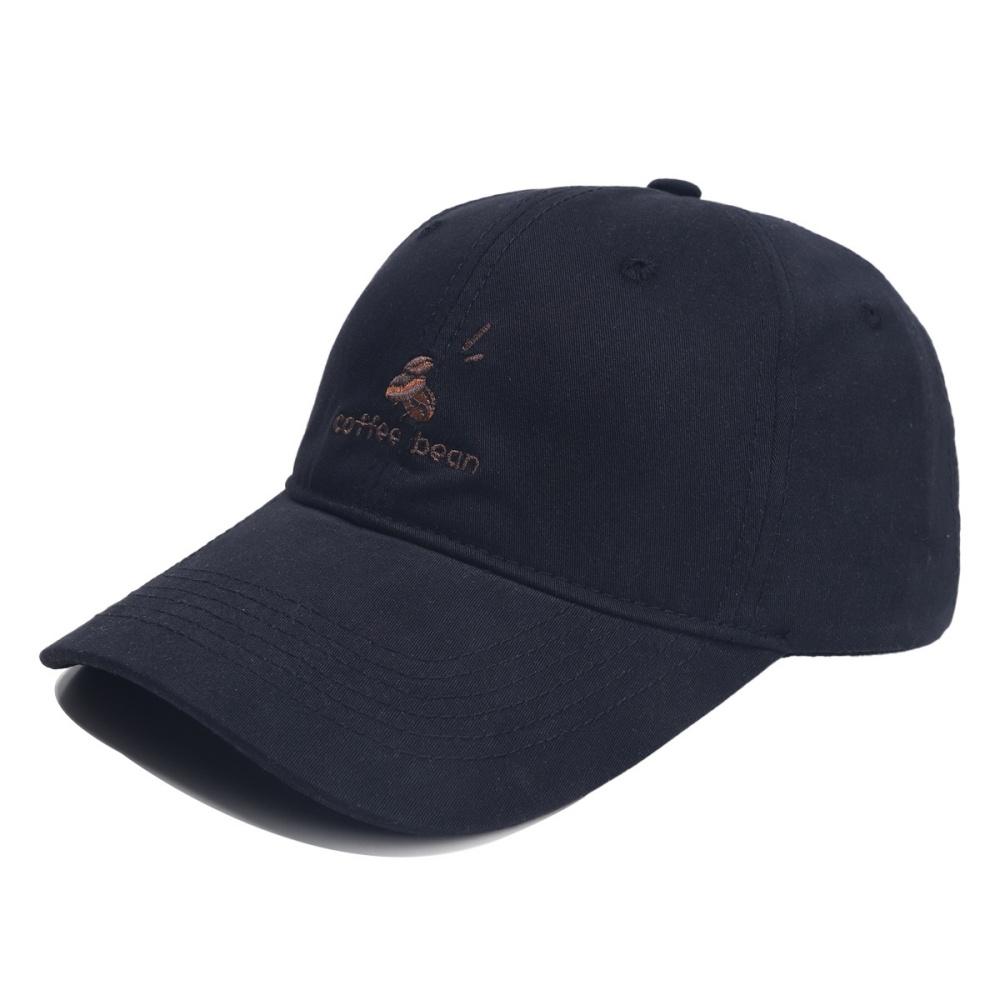 Baseball Cap Men's /Women's Dome Hat Soft Top Cap Summer Casual Sun Protection Letter COFFEE BEAN Hat Adult Caps Streetwear