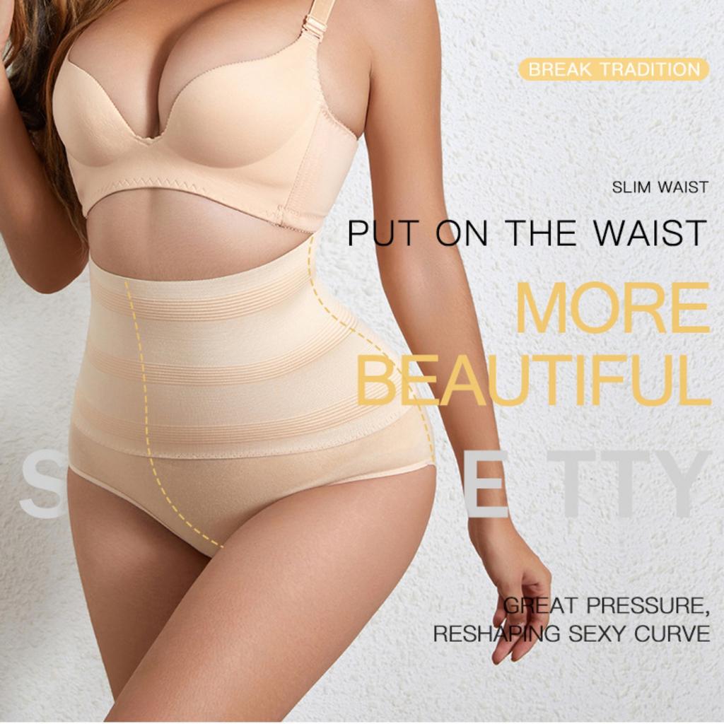 Womens Tummy Control Shapewear Panties Waist Trainer Body Shaper Shaping Panty Butt LIfter High Waisted Briefs Slimming Underwear