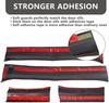 Door Sill Guard Cover Rubber Plate Protector for Jeep Wrangler JL Gladiator JT 4-door 2018-2025 Protective Car Accessories