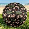 The Vampire Diaries Print Size 5 Soccer Ball, PU Wear Resistant Football for Match Training and Daily Practice, Birthday Gift for Soccer Fans