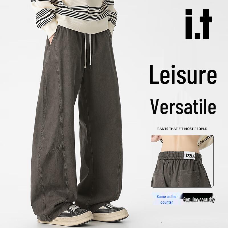 

izzue Men s Vintage Washed Straight-Leg Cargo Pants XL