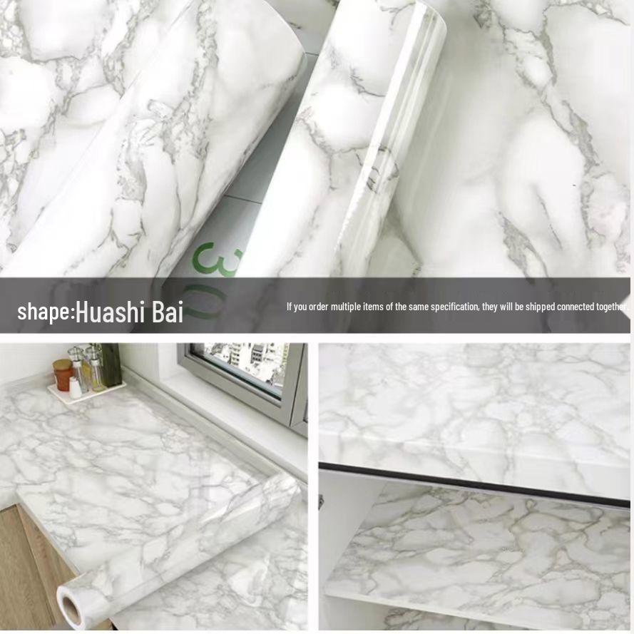 Enhanced Waterproof Kitchen Stove Wallpaper - Oil, Heat, and Moisture Resistant Self-Adhesive Sticker