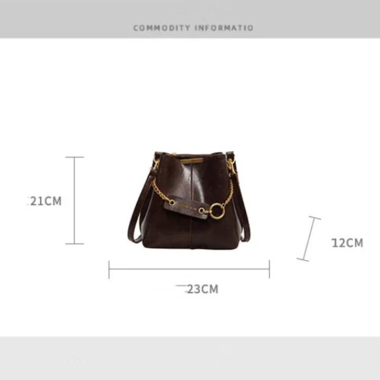 Mode Kvinnor Läder Handväska Dam 2025 Lyxig Designer High-end Textur All-match Crossbody Axelväska Retro Pendlar Messenger Bag