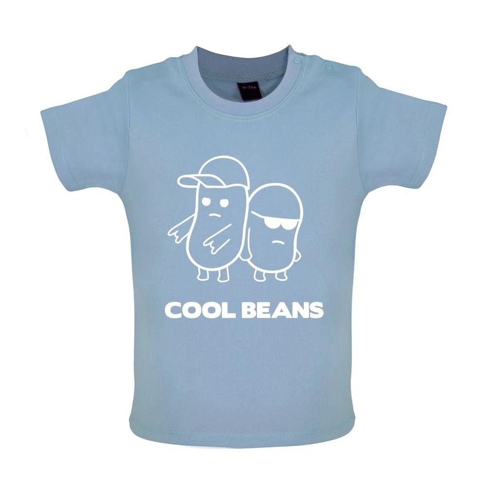 Cool Beans - Baby Kids Boys Girls Unisex T-Shirt / Babygrow - Meme Joke Funny Phrase Slang Awesome 160
