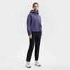 FILA Fitness Series Fashionable Multifunctional Outdoor Loose Hooded Jacket Women jackets Purple A11W541705FPU