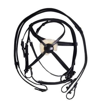 Hy Mexican Bridle with Rubber Grip Reins