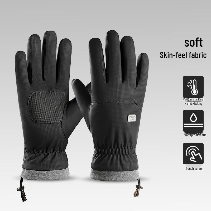 Unisex Winter Ski Gloves - Warm, Waterproof, Windproof, Anti-Slip, Wear-Resistant for Cycling & Riding