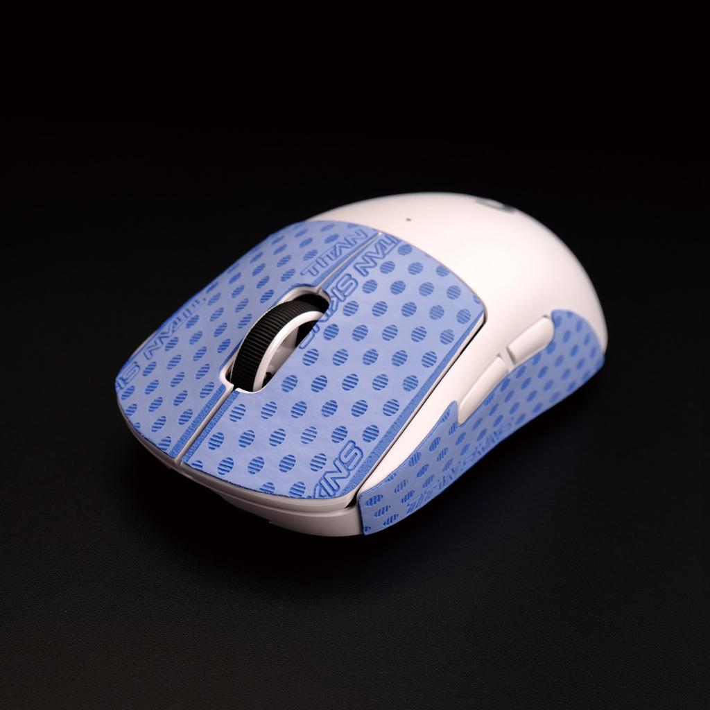 Custom Textured Reptile Grain Grip Tape Compatible Ultra-Light Symmetrical Ergo Feather-Light Mouse Skin Gift for GPW2/3