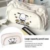 High-End Pochacco Sanrio Anime Kawaii Pen Bag Cute Cartoon Student Pencil Box Stationery Case Large Capacity Cosmetics Storage