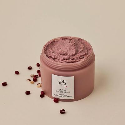 Osvěžující maska ​​na póry s červenými fazolemi 140 ml, péče o póry, hydratační, korejská kosmetika, Kbeauty, vzorek