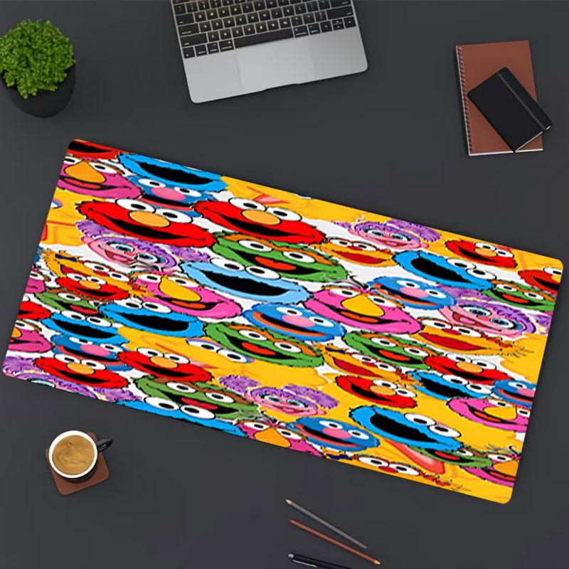 Sesame Street Print Mouse Pad, for Keyboard Pad Laptop PC Mat for Office Home Use, Desk Decor, Perfect Birthday Gift for Gamers