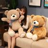 High Quality Plush Toy Scarf Bear Doll Soft Stuffed Animal Children Birthday Gift Pillow Home Living Room Bedroom Decor