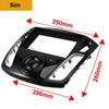 Car Radio Fascia Trim Kit, 9 Inch Dash Panel 2 DIN DVD Frame Install Kit For Ford Focus 3 2012 2013 2014 2015 2016-2018