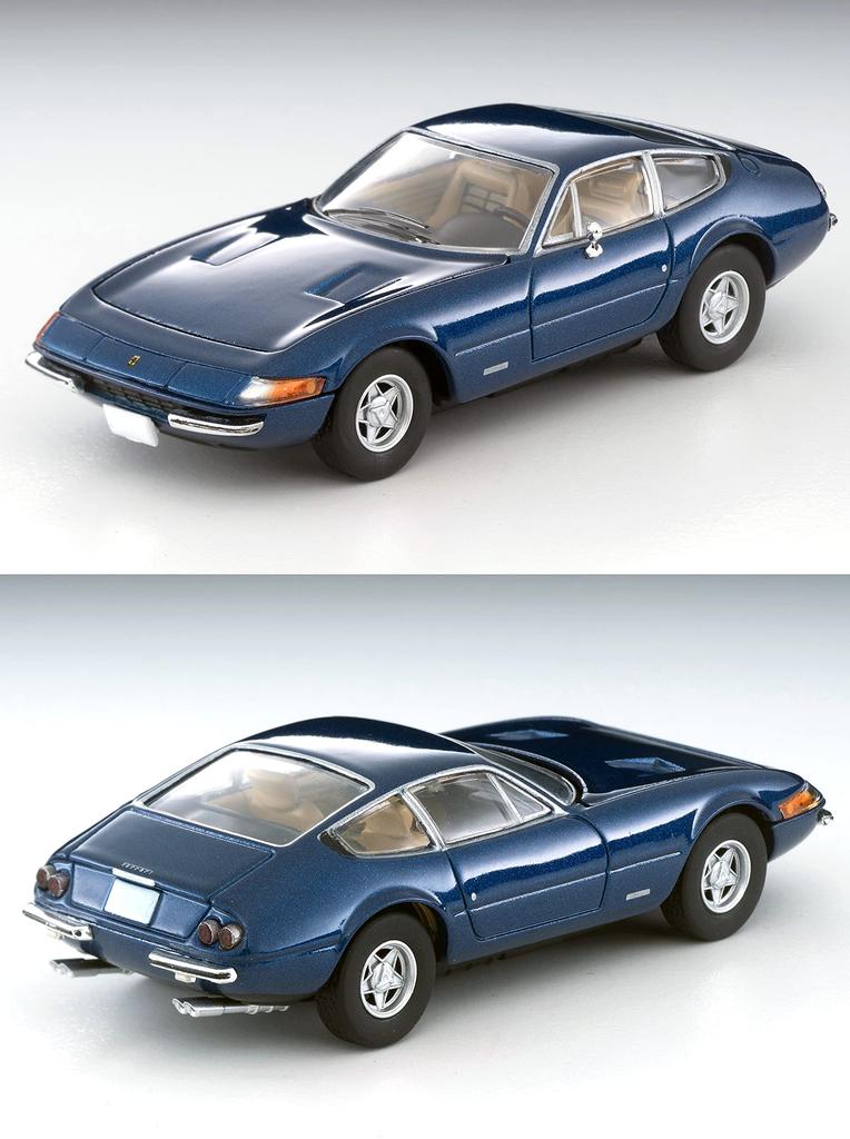 TOMYTEC Tomica Limited Vintage LV Ferrari 365 GTB4 Navy Blue 1/64 (Finished Model)