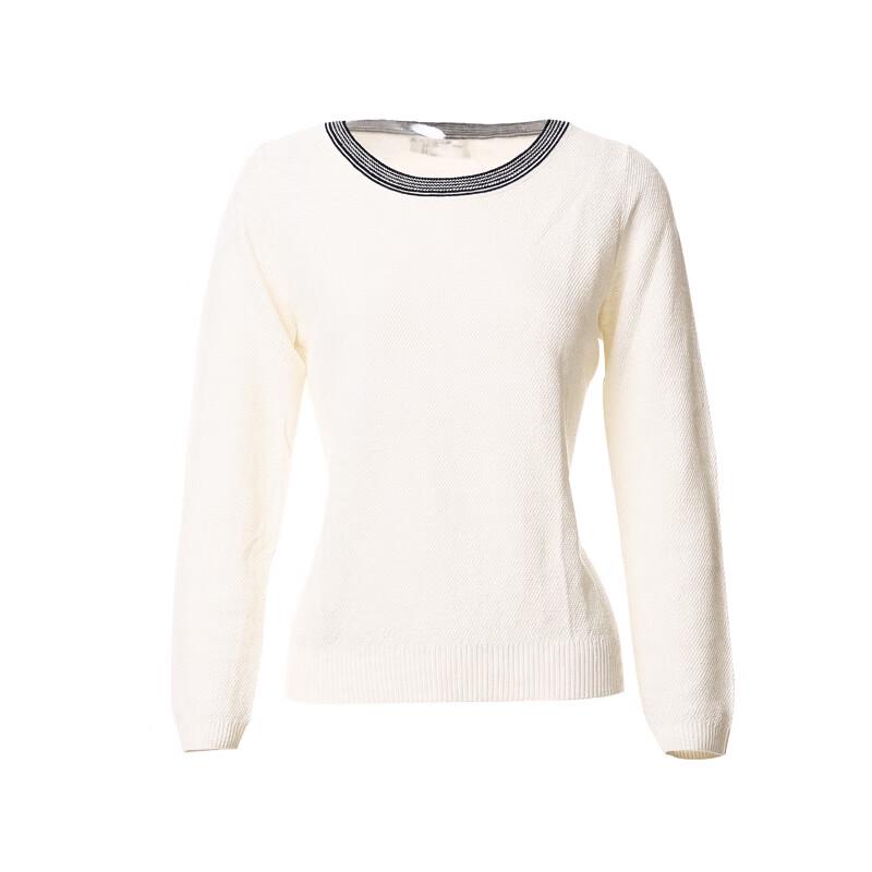 Anlom Women's Slim-Fit Color-Block Knit Sweater