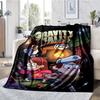 Gravity Falls Theme Printed Blanket - Perfect for Couch, Bed, Travel & Outdoor Use | Machine Washable, Cozy & Durable.