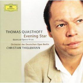CD QUASTHOFF, THOMAS, DOB; THIELEMANN - Evening Star  2894714932 Deutsche Grammo 2002 US Classical Used