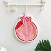 New Coral Fleece Fruit Hand Towel: High-Quality, Absorbent, Decorative Kitchen Souvenir
