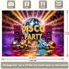 Sfondo per Festa Disco, Striscione Sfondo Palla da Discoteca Retrò Anni '70 per Compleanni e Feste a Tema