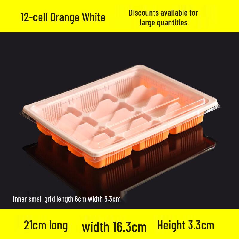 Handon 12-Compartment Disposable Dumpling Storage Box