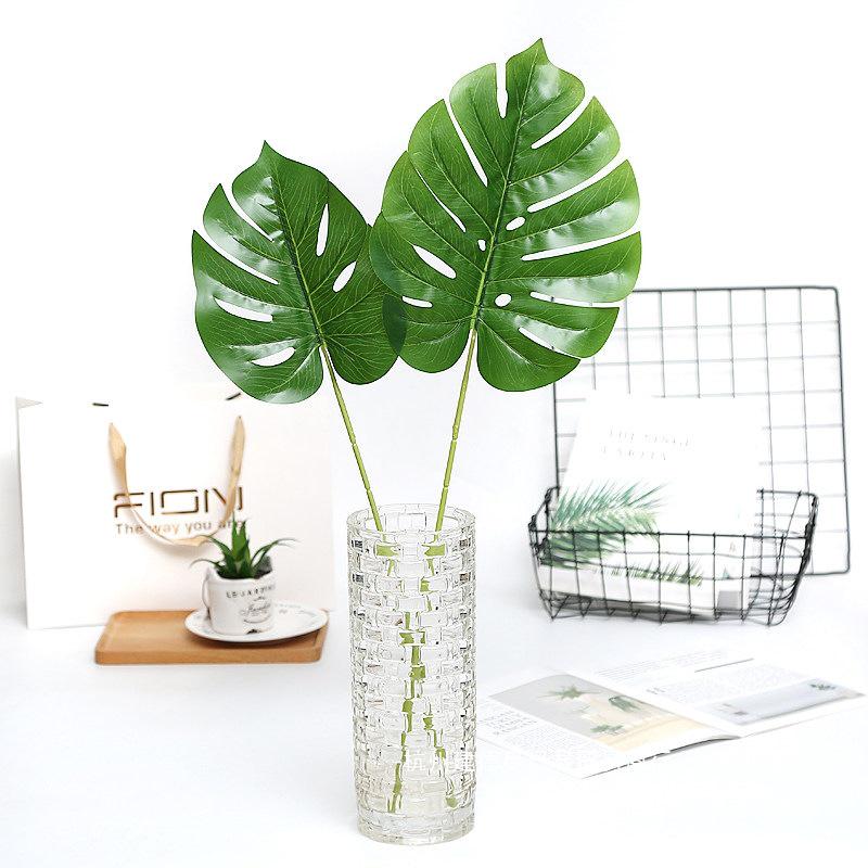 Monstera Deliciosa Leaf: Artificial Greenery for Home Decor, Weddings, and Displays