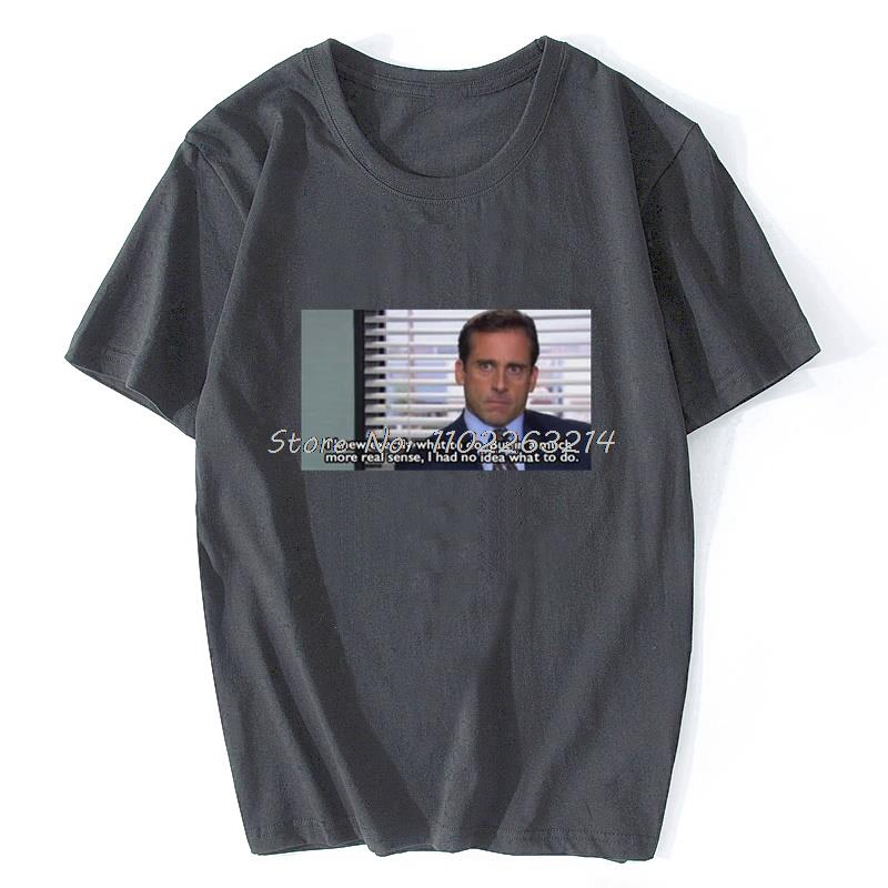 Tricou Omaggio Michael Scott The Office Bărbați Tricou Noutate Tv Dwight SchruteJim Halpert Tricouri Bumbac