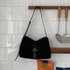 Women's Bag Student New Retro Temperament Suede Shoulder Armpit Bag Versatile Casual Tote Messenger Bag