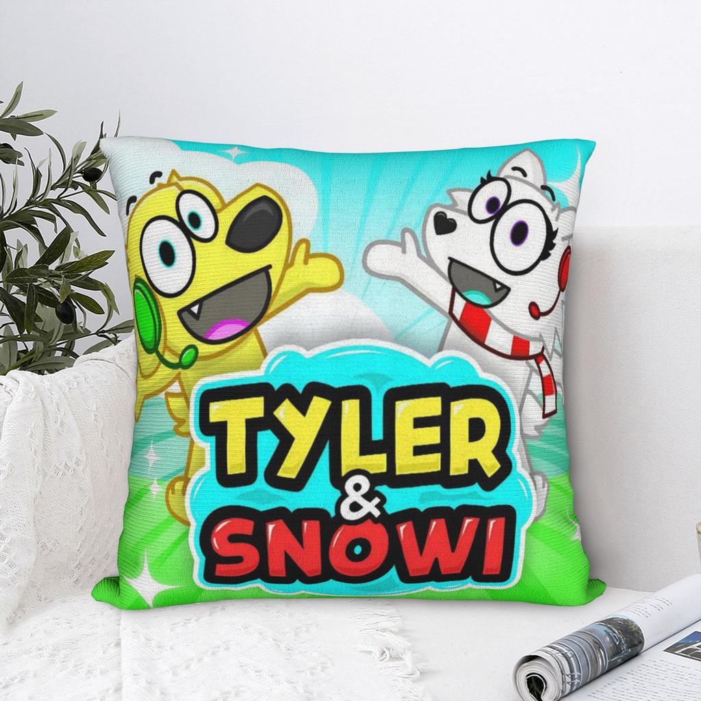 Huse de pernă Tylers And Snowi Gaming Produs Pernă Moale Capac Decorativ Husă Pernă Decorativă Casă Multi-Dimensiune