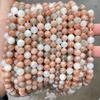 Jinde Jewelry Natural Mixed Moonstone & Sunstone Beads Bracelet - Round DIY Jewelry Accessories