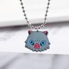 Demon Slayer Anime Series Beaded Necklace Etsy Bead Collarbone Chain Creative Cartoon Bead Pendant Stylish Versatile Necklace