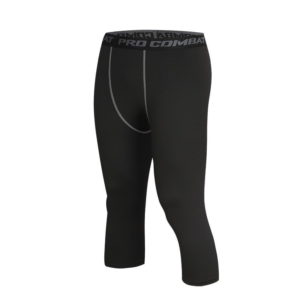 Men's Fitness Compression Shorts - High Elasticity, Breathable, for Gym, Running, Basketball, Training, Plus Size Available.