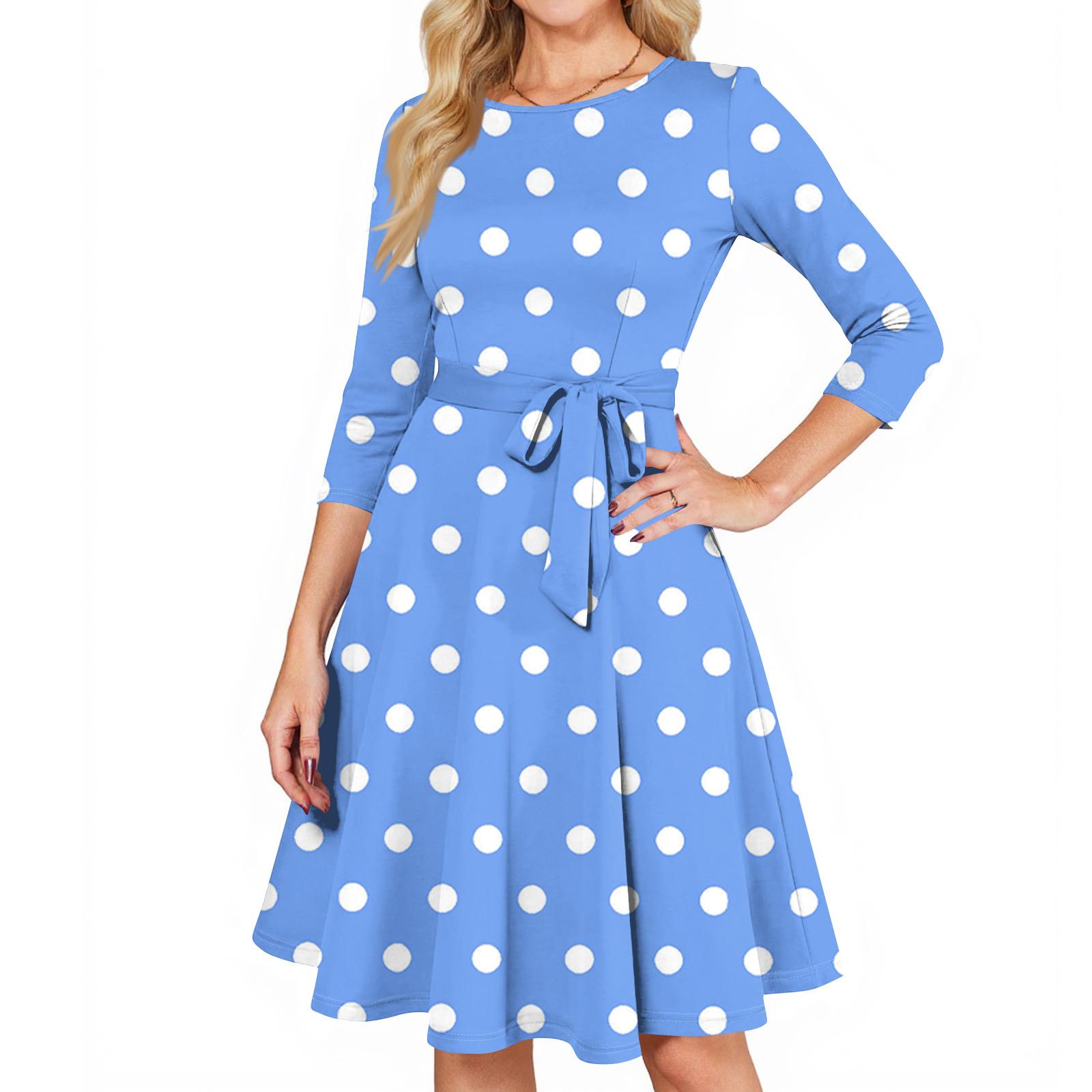 

Женские коктейльные платья с рукавом 3/4, винтажное платье для гостьи на свадьбу XXL синий