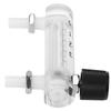 LZQ 2 Flowmeter 0 3LPM Flow Meter with Control Valve for Oxygen Air Gas