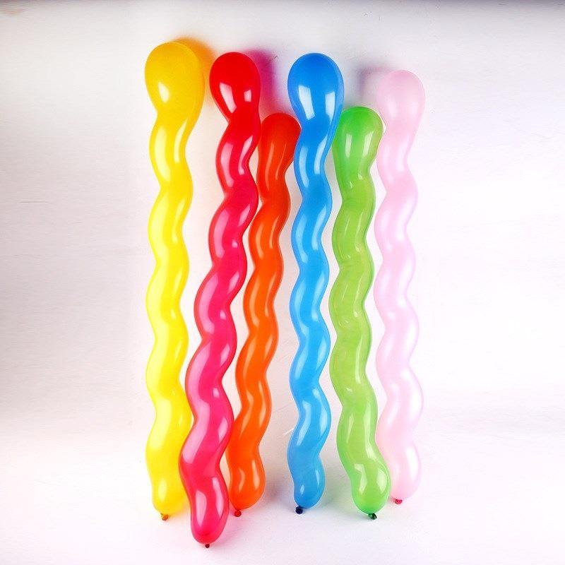 Twist Pattern Long-Shaped Dragon Ball Inflatable Toy for Parties