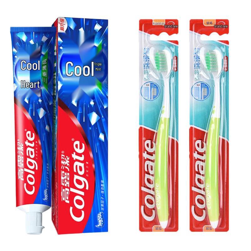 Colgate Ice Mint Toothpaste with Toothbrushes