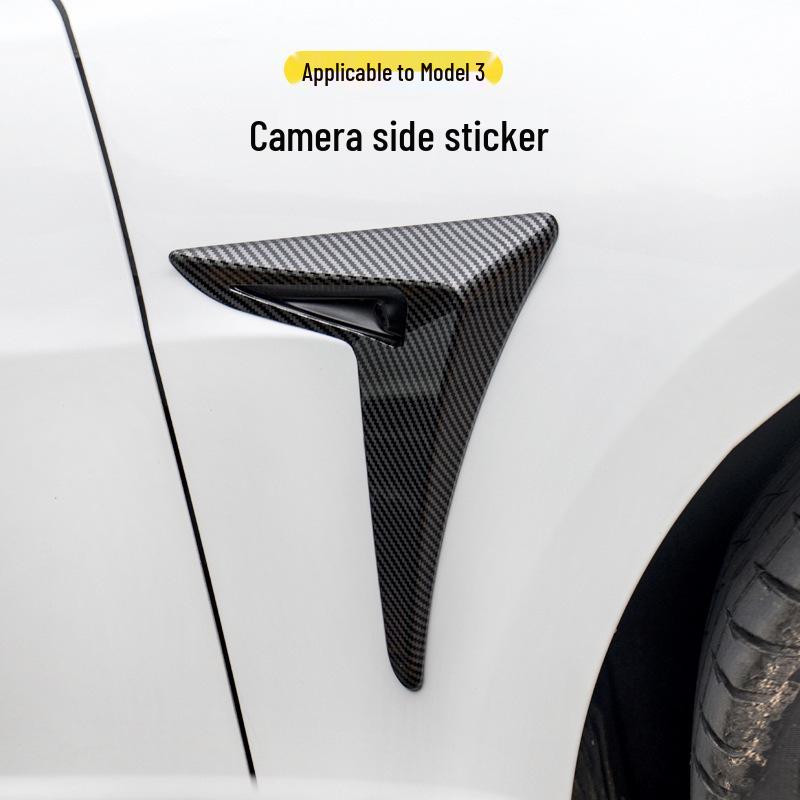 Tesla Model 3 Side Camera Decorative Trim Sticker