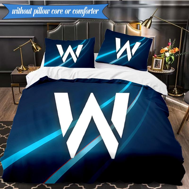 3PCS Williams Printed Bedding Set For Bedroom dormitory, Includes 1 Duvet Cover & 2 Pillowcases for All Seasons Home Decor Fan gifts