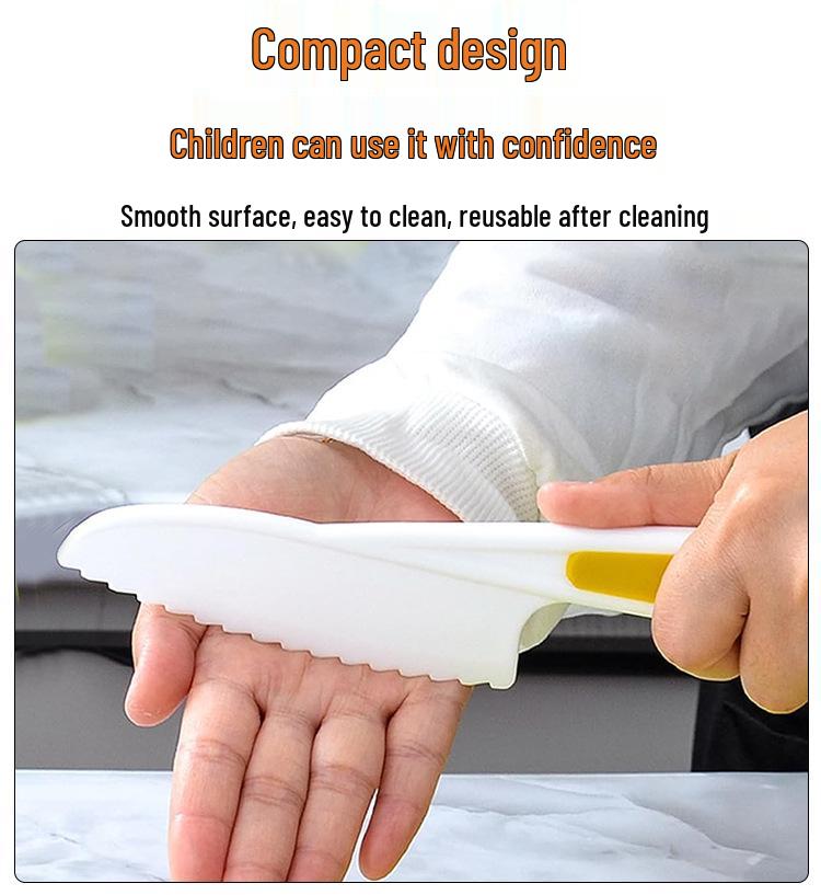 14-Piece Safe Children's Cooking Knife Set with Cutting Board for Early Education