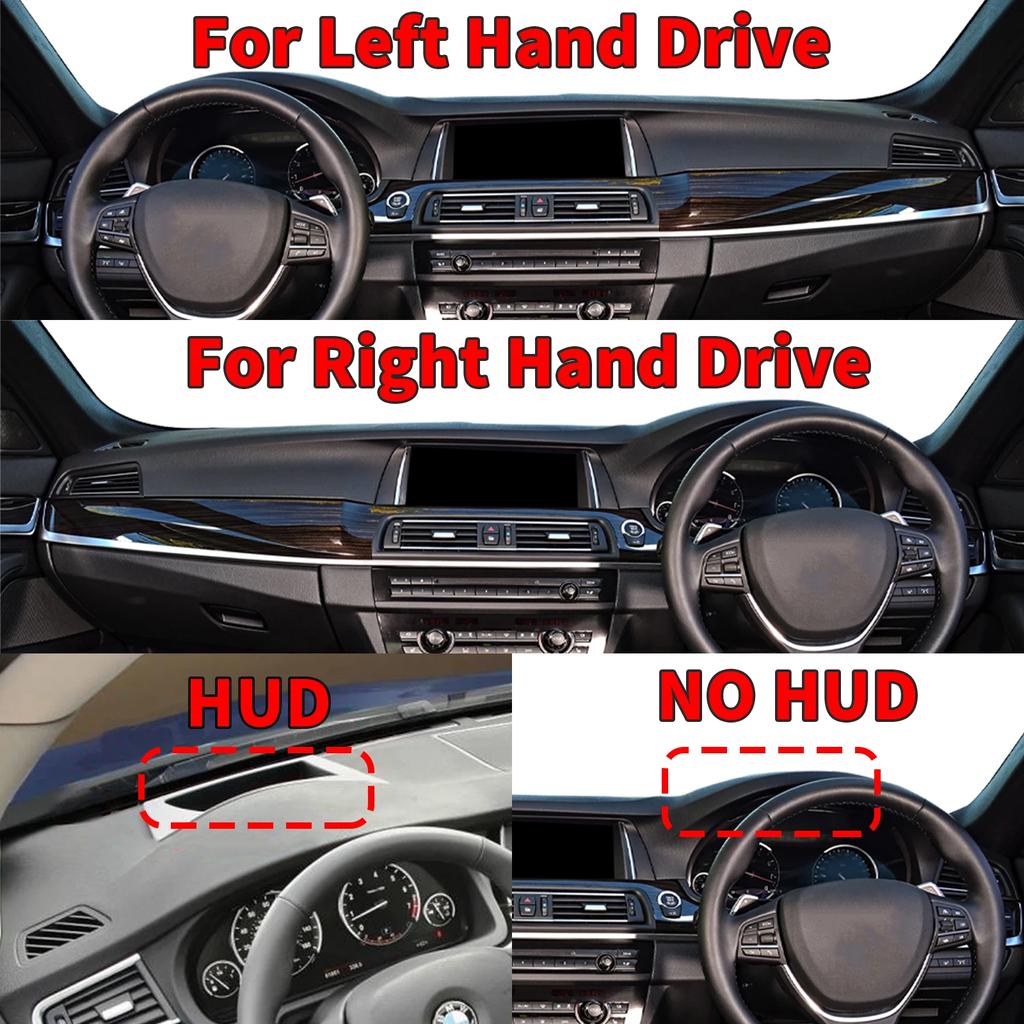 For BMW 5 Series F10 F11 2010-2016 GT F07, Car Dashboard Cover, Sunshade, Anti-slip Mat, Dashboard Protection,