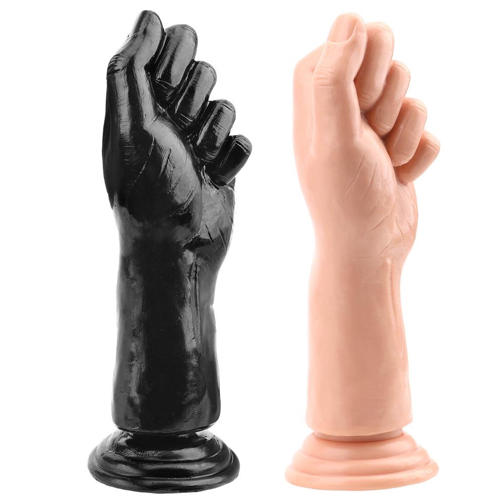 Suction Big Hand Anal Stuffed Large Penis Fist Anal Plug Huge Dildo Butt Plug G-spot Erotic Masturbate Sex Toys Silicone