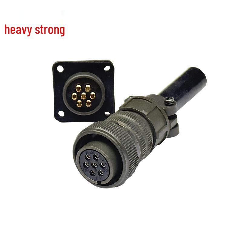 Chong Qiang 7-Pin US Standard Male & Female Connector Plug, MS3106A16S-1S Socket & MS3102A16S-1P