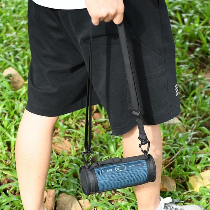 Portable Carrying Bag Shoulder Strap Case For Flip 7/6 Wireless Speaker Model Feature Scratch-Resistant Design