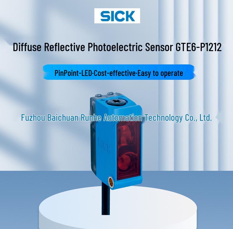GTE6-P1212 Sick Miniature Photoelectric Sensor Switch 1051783 - Original Stock Inquiry