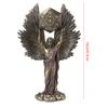 Talmudic Judaism Metatron Angel Holding Sacred Flower Of Life Geometric Statue