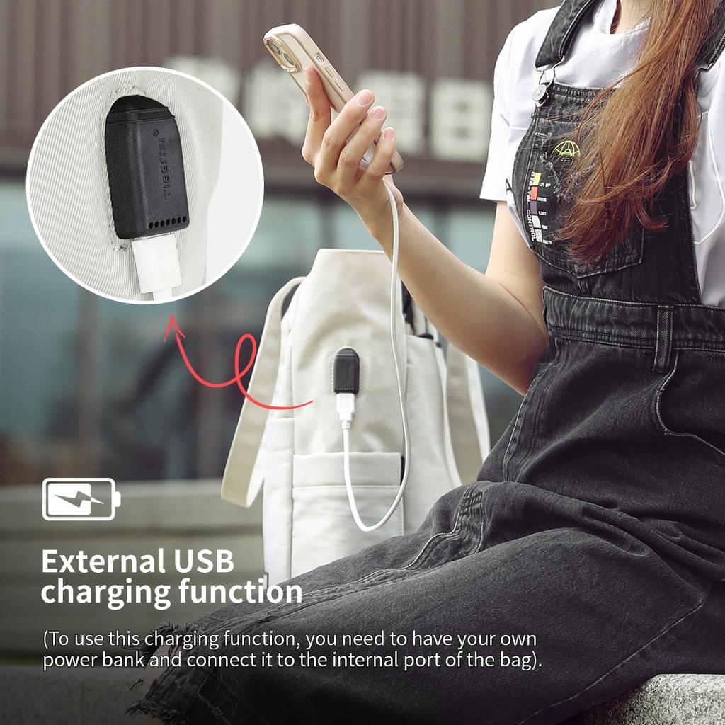 Tigernu New Women Tote Backpack Multiway For Girls School Bag Handbags Female Laptop Backpack Large Capacity Convertible Mochila