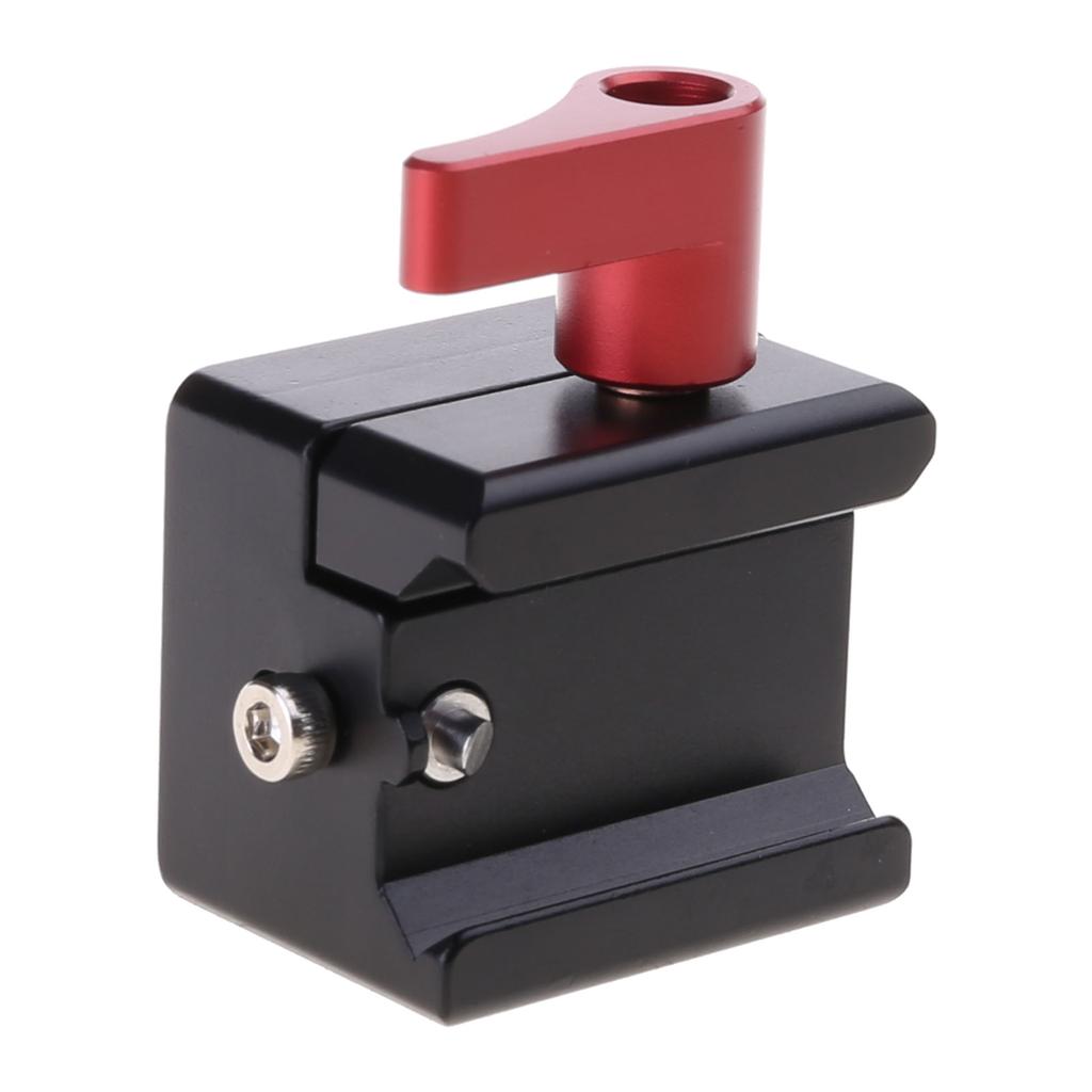 Gimbals Monitore Halterung Verlängerungsplatte Halterung für o mit 1/4" Cold Shoe Adaptern Armhalter