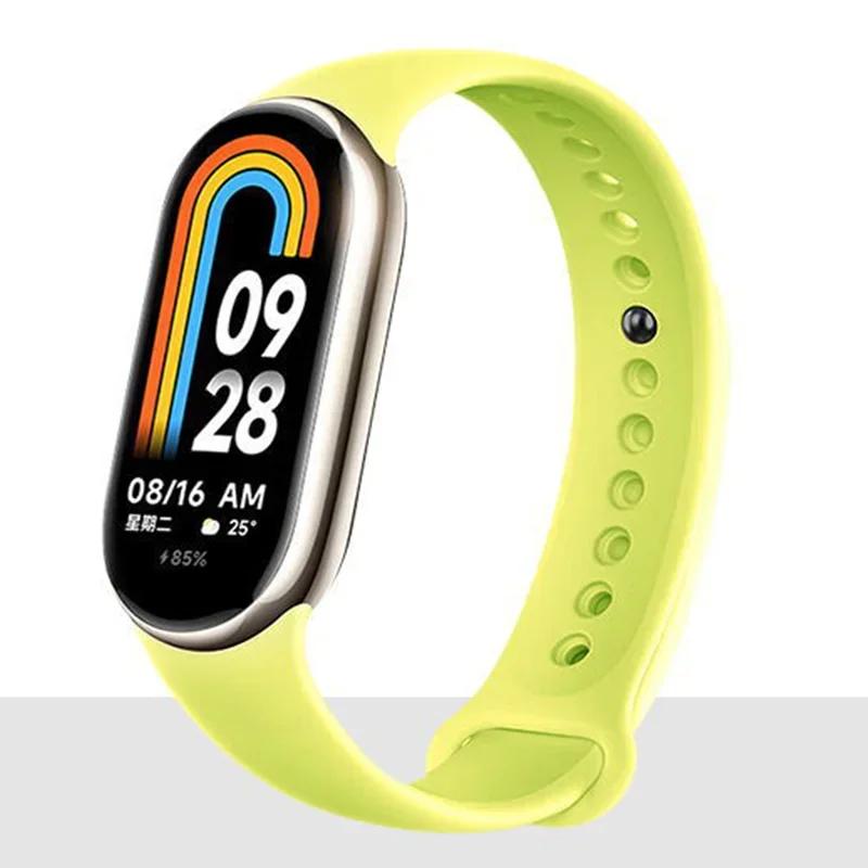 Curea pentru Mi band 8 xiaomi 8 NFC Brățară Sport Curea de înlocuire din silicon Smartwatch Brățară Curea de ceas Xiaomi Mi Band 8 Curea